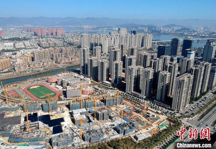 資料圖：住宅群。 <a target='_blank' href='http://www.chinanews.com/'>中新社</a>記者 呂明 攝