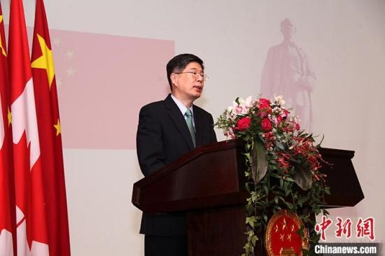 資料圖：中國駐加大使叢培武。<a target='_blank' href='/'>中新社</a>記者 余瑞冬 攝