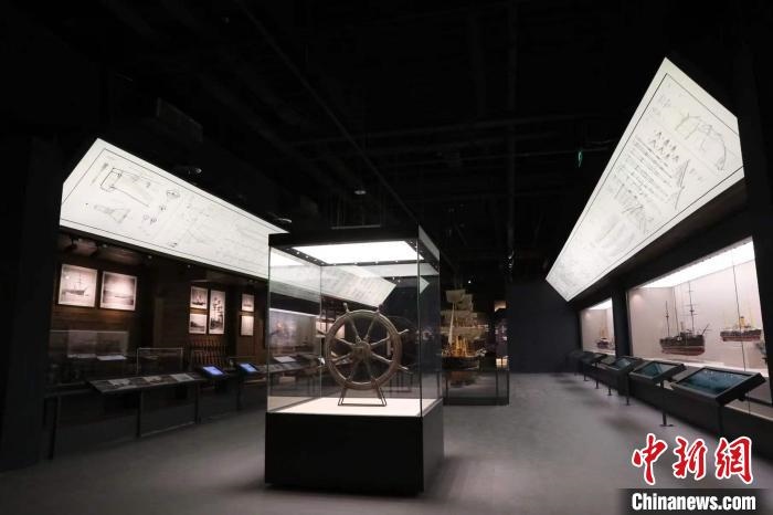 中國船政文化博物館新的展廳，陳設空間更大，展陳更科學。　陳曉靜 攝