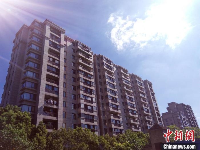 資料圖：杭州某住宅樓?！」溻?攝