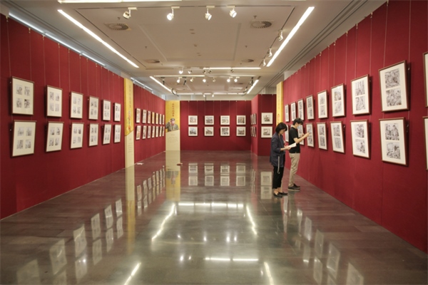 展覽現(xiàn)場(chǎng)。出版社供圖