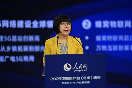 人民網(wǎng)監(jiān)事會(huì)主席唐維紅。人民網(wǎng)記者 于凱攝