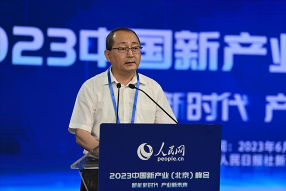 中央網(wǎng)信辦網(wǎng)絡(luò)綜合治理局副局長(zhǎng)李云峰。人民網(wǎng)記者 于凱攝
