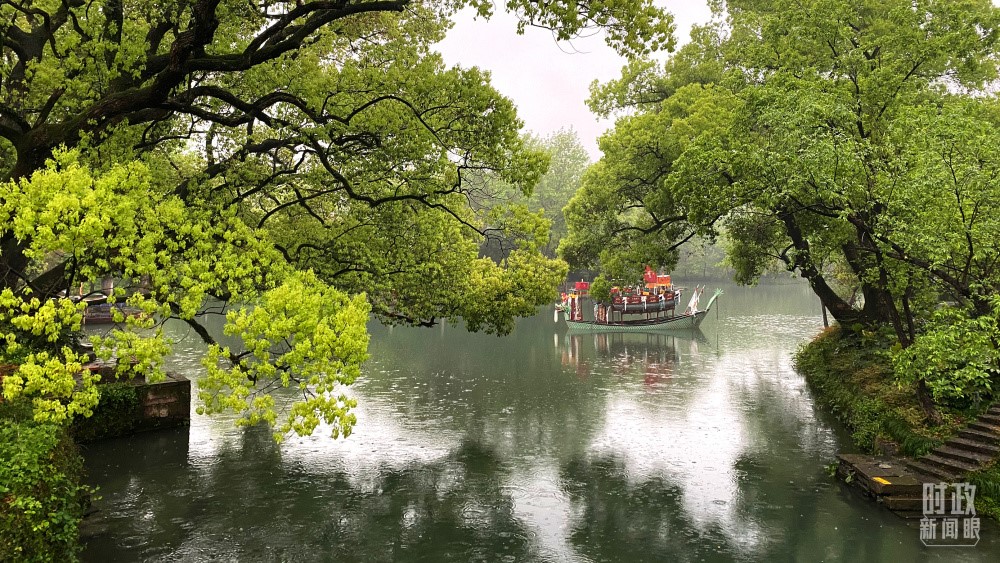 杭州西溪國(guó)家濕地公園是全國(guó)首個(gè)國(guó)家濕地公園。（總臺(tái)央視記者李輝拍攝）