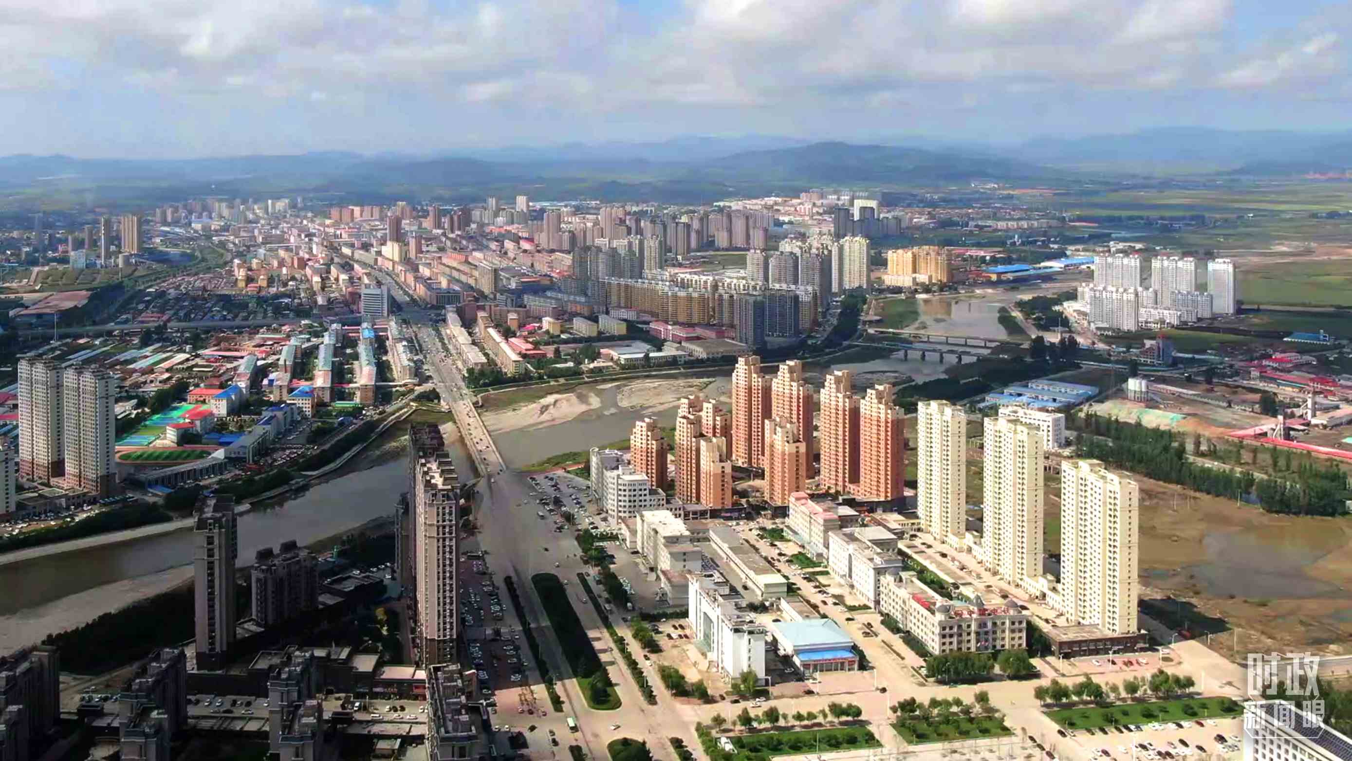 △尚志市境內(nèi)水網(wǎng)發(fā)達，螞蟻河、大泥河等穿境而過。（總臺央視記者張耿生拍攝）