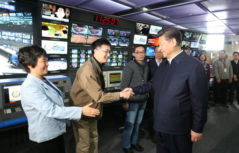 2019年1月25日，十九屆中央政治局在人民日報社就全媒體時代和媒體融合發(fā)展舉行第十二次集體學(xué)習(xí)。習(xí)近平總書記主持學(xué)習(xí)并發(fā)表重要講話。