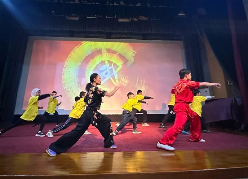 圖為2023“中華文化大樂園—埃及開羅營(yíng)”閉幕式活動(dòng)現(xiàn)場(chǎng)。主辦方供圖