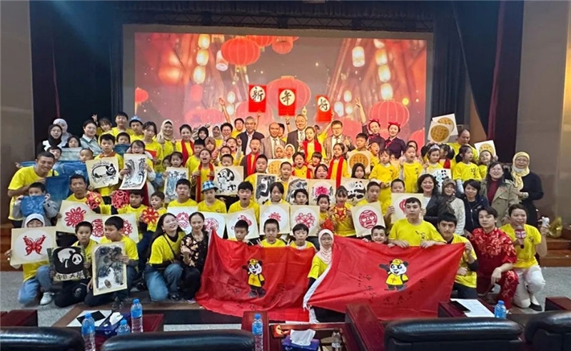 圖為2023“中華文化大樂園—埃及開羅營(yíng)”閉幕式活動(dòng)現(xiàn)場(chǎng)。主辦方供圖