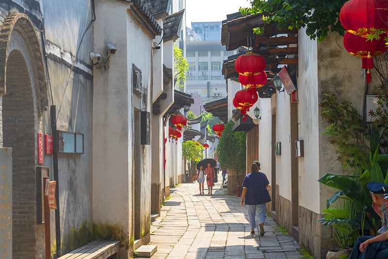 2019年6月28日，福建福州，三坊七巷風(fēng)光。