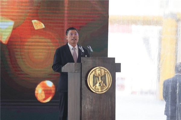 李永明發(fā)表講話。主辦方供圖
