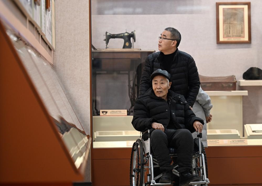 2024年1月29日，市民在平津戰(zhàn)役紀(jì)念館參觀。