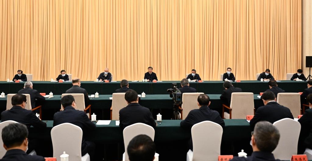 2023年5月11日至12日，習(xí)近平總書記在河北考察，主持召開深入推進(jìn)京津冀協(xié)同發(fā)展座談會并發(fā)表重要講話。新華社記者 李學(xué)仁 攝