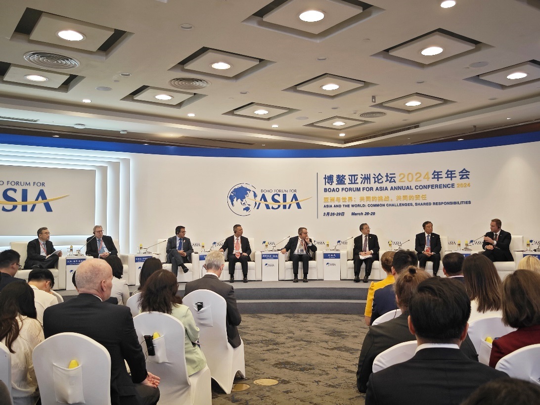 博鰲亞洲論壇2024年年會(huì)“加快應(yīng)對(duì)氣候變化行動(dòng)”分論壇。