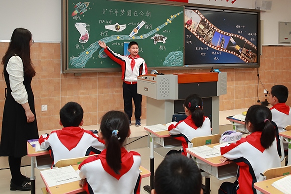 活動(dòng)現(xiàn)場。 北京市東城區(qū)教工委供圖