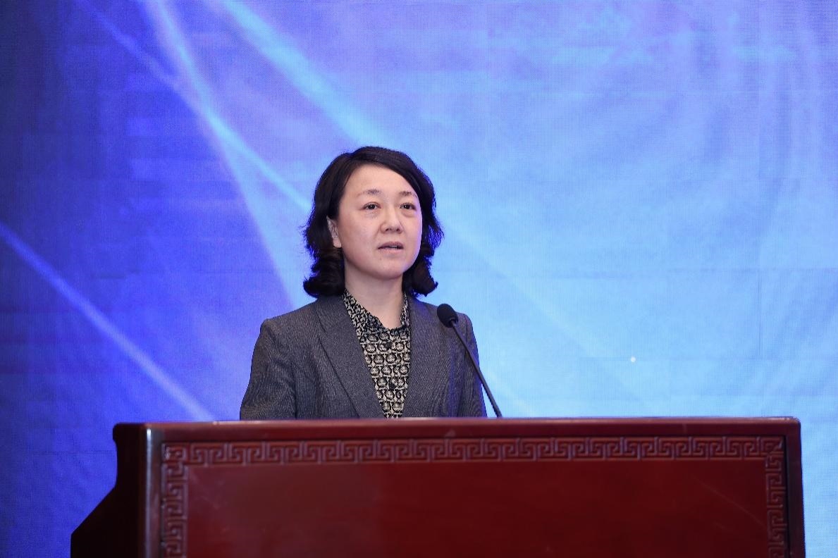 中華全國新聞工作者協(xié)會黨組成員、書記處書記吳兢致辭。主辦方供圖