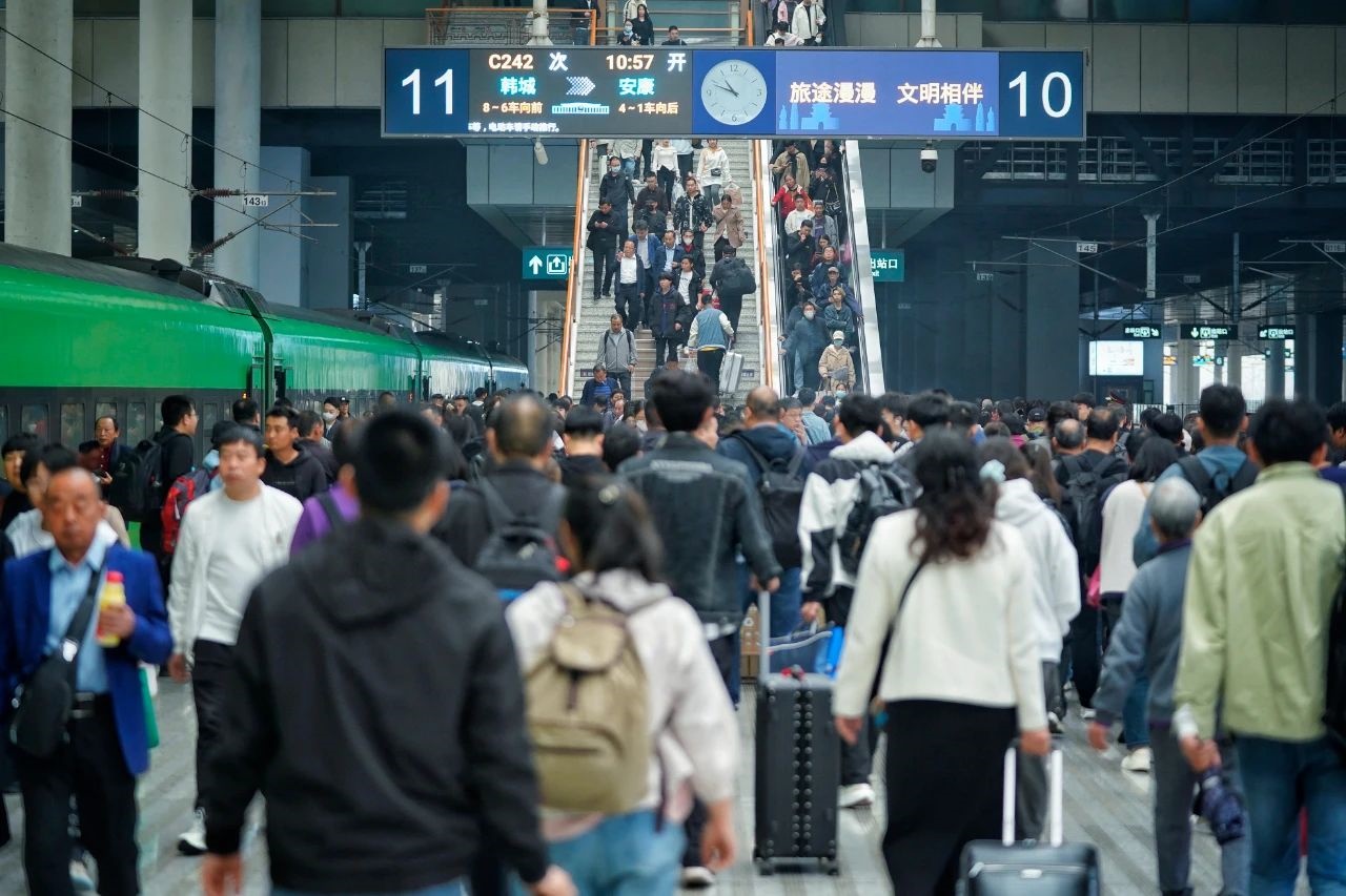鐵路“五一”小長假運(yùn)輸今日啟動。國鐵集團(tuán)供圖
