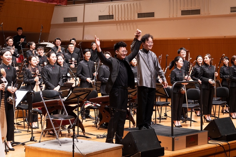中國(guó)音樂(lè)學(xué)院第四屆學(xué)生管弦樂(lè)作曲比賽決賽音樂(lè)會(huì)上演。校方供圖
