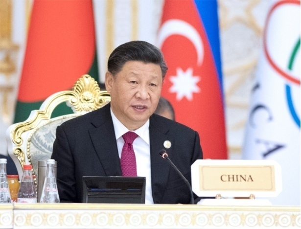 2019年6月，亞洲相互協(xié)作與信任措施會議第五次峰會在塔吉克斯坦首都杜尚別舉行。國家主席習(xí)近平出席峰會并發(fā)表題為《攜手開創(chuàng)亞洲安全和發(fā)展新局面》的重要講話。新華社記者 謝環(huán)馳 攝