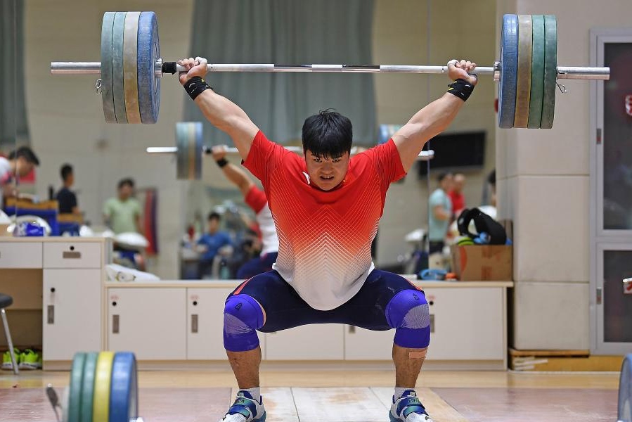 5月10日，國家隊(duì)選手劉煥華在訓(xùn)練中。新華社記者 侯昭康 攝
