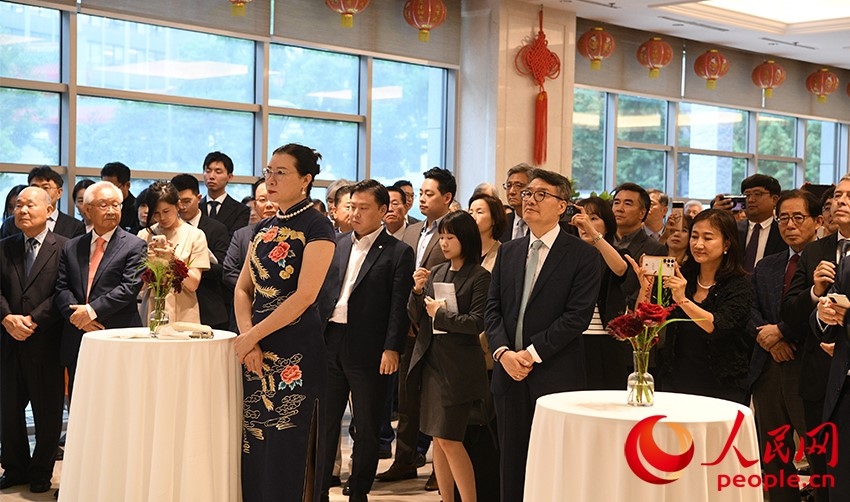 招待會現(xiàn)場。人民網(wǎng) 李帆攝