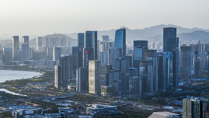 圖為深圳前海城市風(fēng)光。