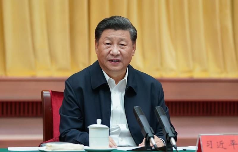 △2020年9月17日，習(xí)近平總書記在湖南長沙主持召開基層代表座談會并發(fā)表重要講話，聽取基層干部群眾代表對“十四五”規(guī)劃編制的意見和建議。