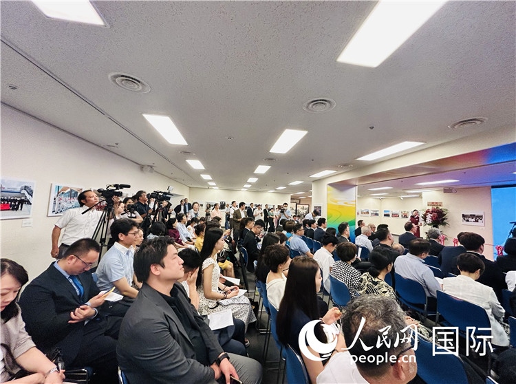 開幕式現(xiàn)場(chǎng)。人民網(wǎng) 許可攝
