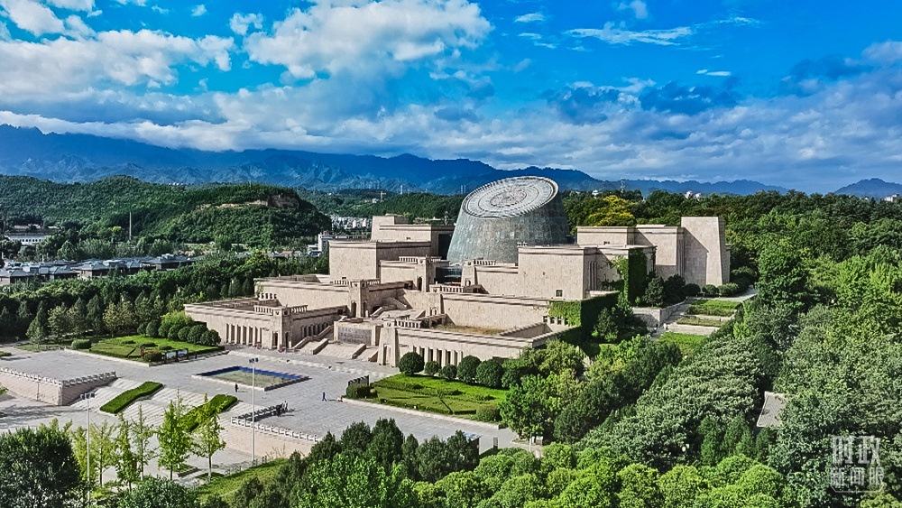 △ 寶雞青銅器博物院。（總臺記者趙振凱拍攝）