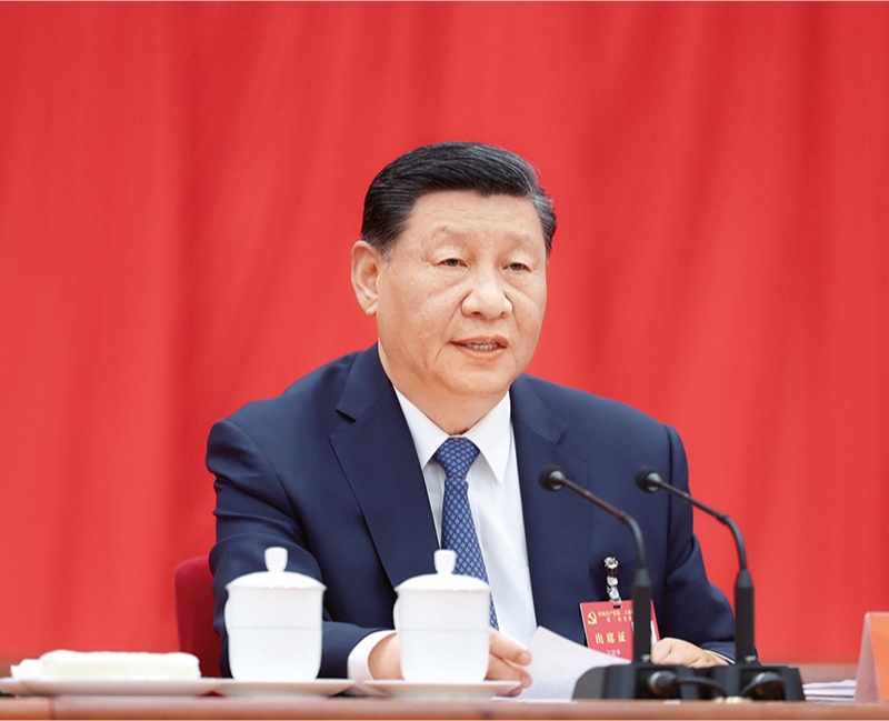 中國(guó)共產(chǎn)黨第二十屆中央委員會(huì)第三次全體會(huì)議，于2024年7月15日至18日在北京舉行。中央委員會(huì)總書記習(xí)近平作重要講話。 新華社記者 鞠鵬/攝