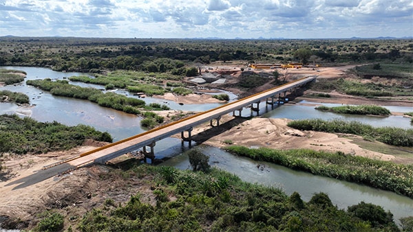 莫桑比克魯里奧大橋。中國(guó)電建供圖