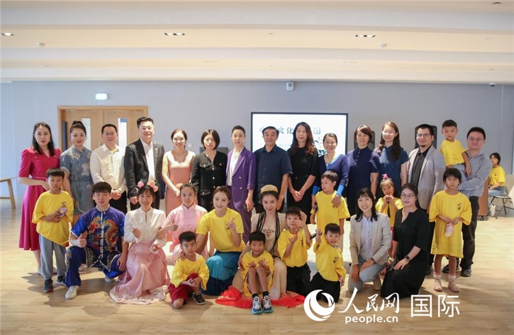 開營儀式部分嘉賓合影。人民網(wǎng)中東中心分社塔里克·易卜拉欣攝