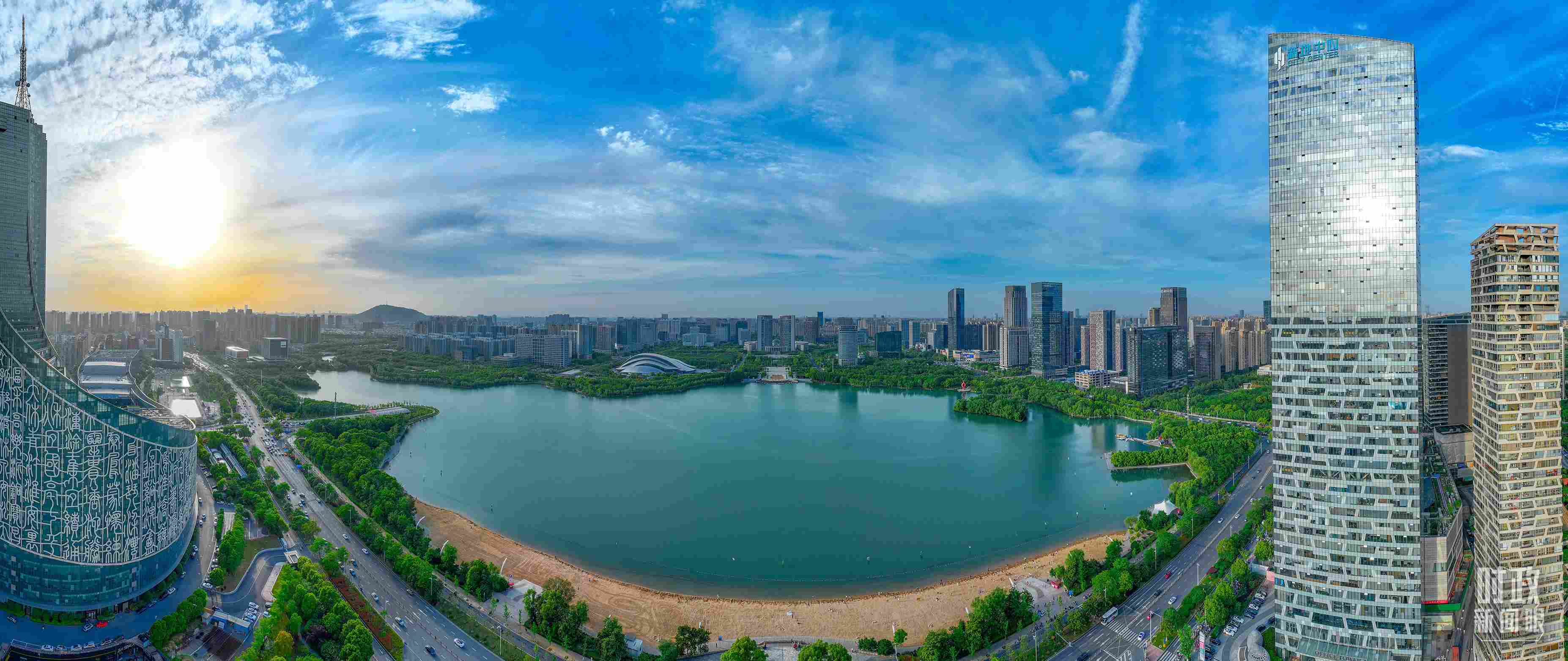 △安徽省合肥市。（合肥市蜀山區(qū)融媒體中心葛慶釗供圖）