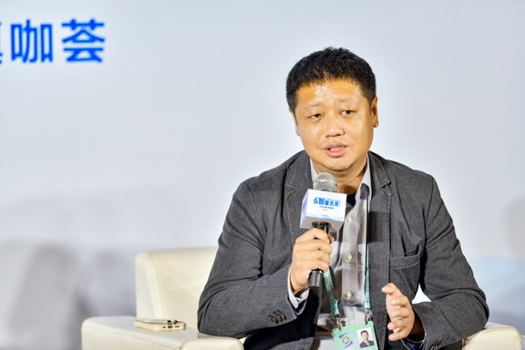 星云智慧機(jī)器人副總裁李明。 人民網(wǎng) 任峰濤攝