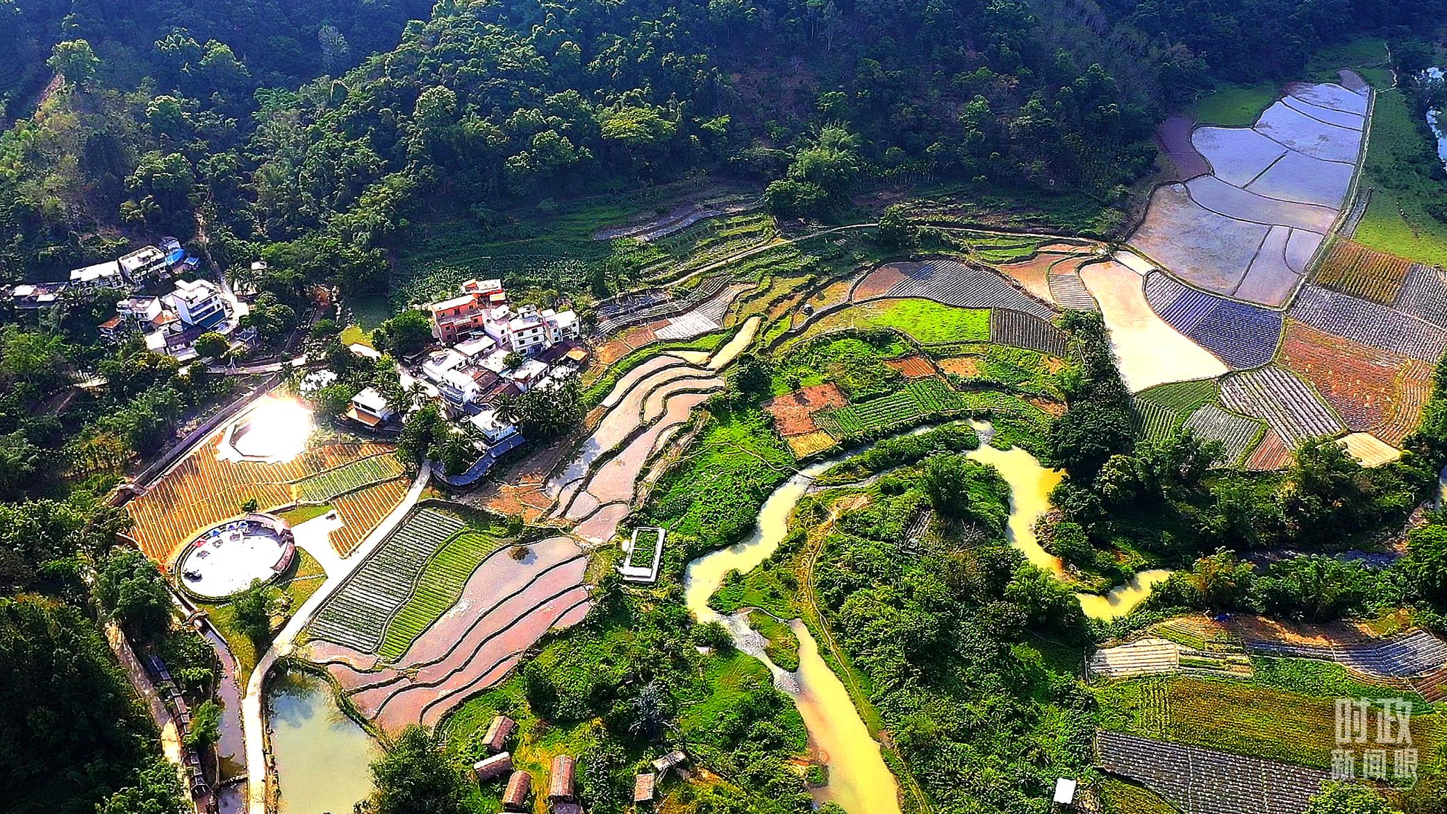 海南省五指山市水滿鄉(xiāng)毛納村。（總臺(tái)央視記者劉琦拍攝）