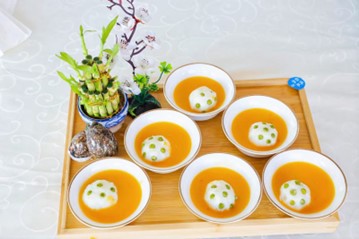 參賽作品“白雪尋蓮”。主辦方供圖