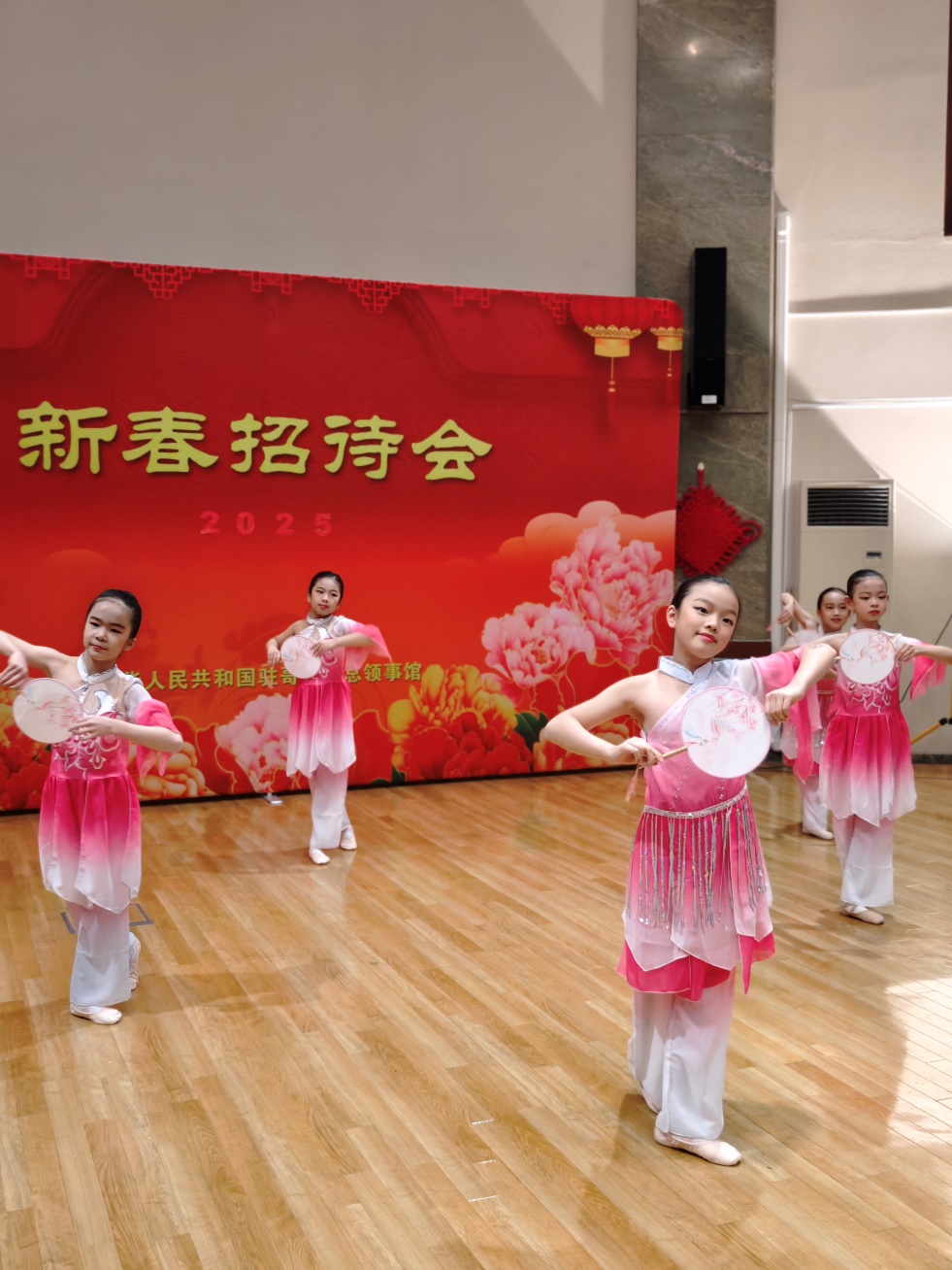 兒童舞蹈表演。中國(guó)駐哥德堡總領(lǐng)館供圖