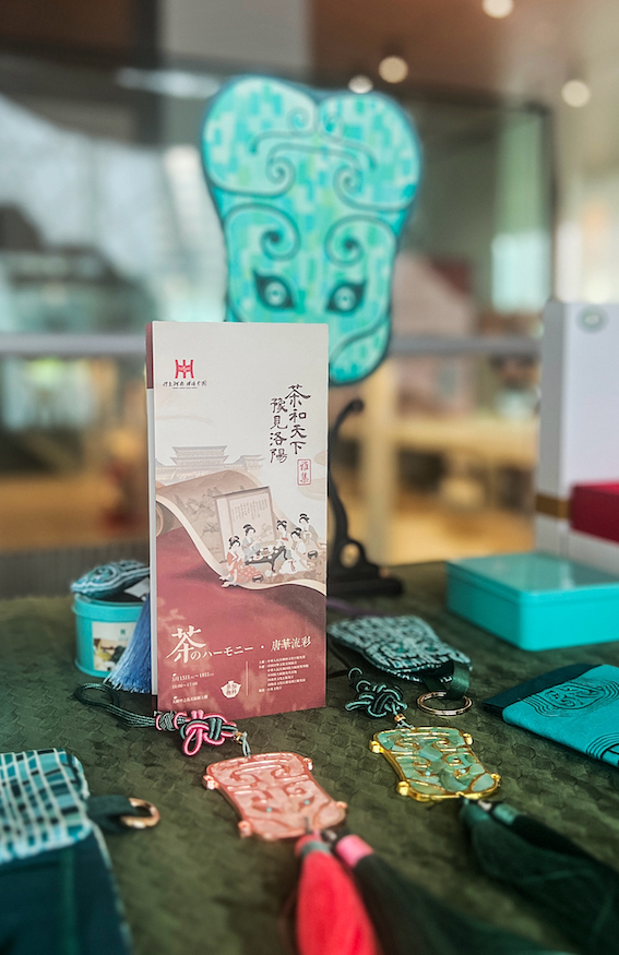 洛陽非遺展示區(qū)。中國駐大阪旅游辦事處供圖