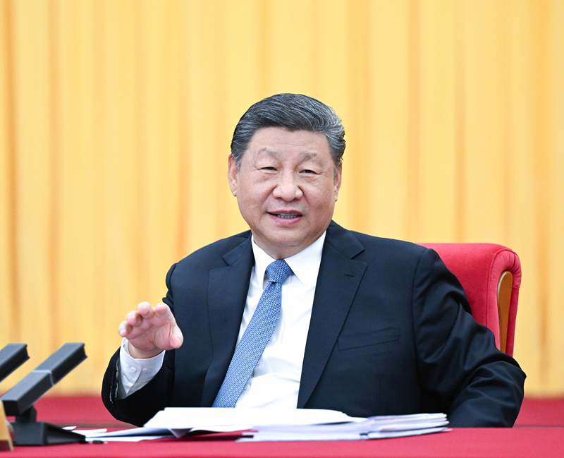 2025年3月6日，習(xí)近平總書記看望參加全國政協(xié)十四屆三次會議的民盟、民進(jìn)、教育界委員，并參加聯(lián)組會。